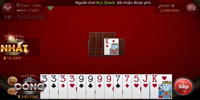 Tiến lên - Tựa game bài hấp dẫn trên nền tảng Net88